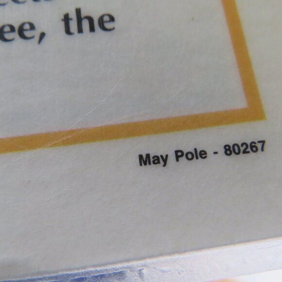 Vintage LUCY RIGGS 1986 Placemat SEE SAW #80269 (professional thick lamination) - Picture 9 of 9